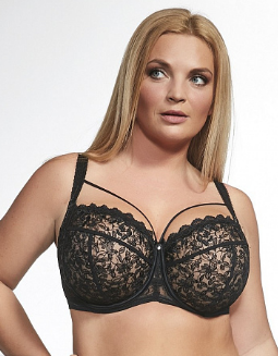 Бюстгальтер VERONICA BLACK softfullcup kris line