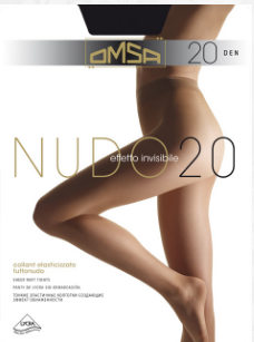 Гладкие колготки NUDO 20