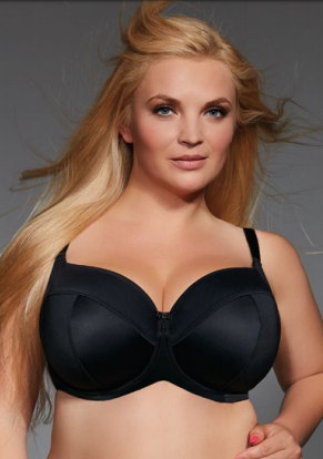 Бюстгальтер CHARM soft side support черный kris line