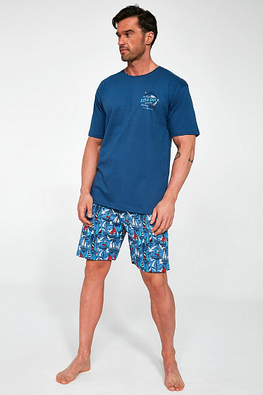 326 BLUE DOCK 2 Пижама мужская с шортами