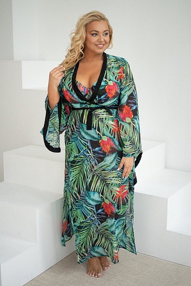JUNGLE Kimono Халат пляжный