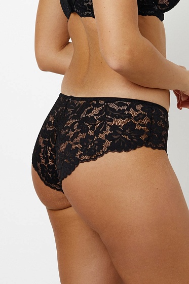 BELLA BLACK NEW Трусы бразильяно