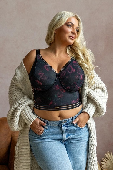BLOSSOM Softbralette longline Бюст
